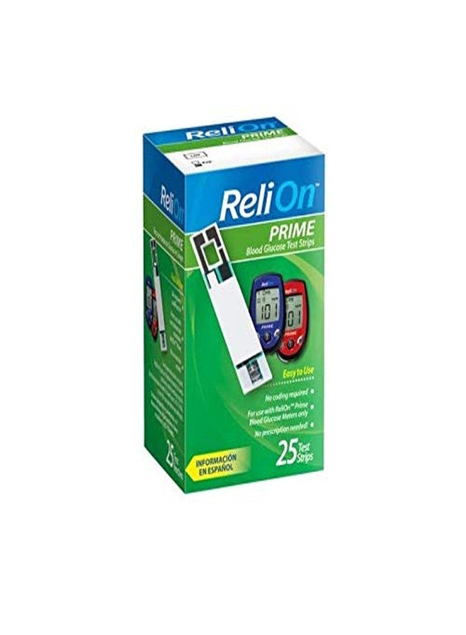 ReliOn 30G Ultra-Thin Lancets, 100-ct | ReliOn Prime Blood Glucose Test Strips, 25-ct | Bundled Set - Image 2